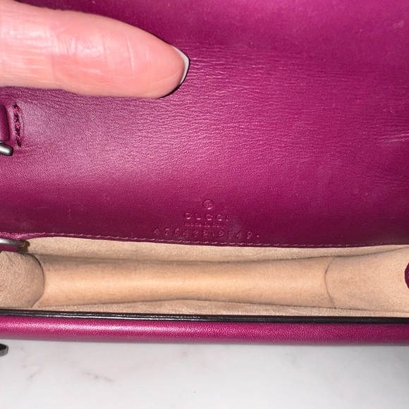 GUCCI SUPER MINI VELVET DIONYSUS - Picture 6 of 10